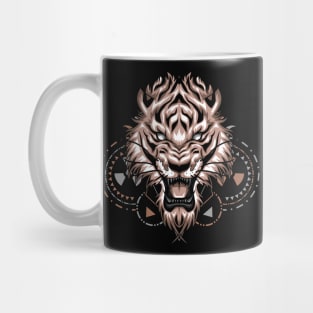 tiger mask head Mug